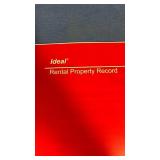 Ideal Rental Property Record Book