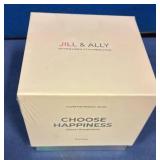 Jill & Ally Choose Happiness Crystal Manifestation Candle