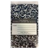 Classic Marble Composition Notebook - 36 Sheets. 2 pack