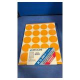 Galaxy Gold Circle Labels - 2000 Count Bulk Pack