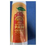 PetClan Citrus Waterless Paw Cleaner and Shampoo Set