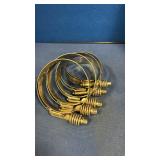 Stainless Steel Hose Clamps Set. 5 each.