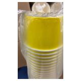 Uniq 4oz Yellow Ice Cream Cups - Case of 1000