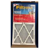 3M Filtrete 1000 Allergen Defense Air Filter 14x25x14 filters.