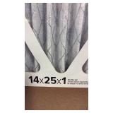 3M Filtrete 1000 Allergen Defense Air Filter 14x25x14 filters.