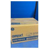 Compact Side-By-Side Tissue Dispenser - Black (Model 56784A)