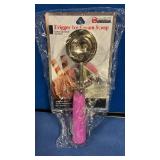 Culinary Elements Trigger Ice Cream Scoop - Pink Handle
