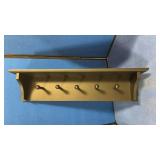 Kiera Grace Foster 24-inch Wall Shelf with 5 Pegs
