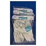 Kingsmen Heavy Duty Full Dinner Size Spoons - 3 x 100 Pack