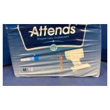 Attends Overnight Shaped Pads - 18 Count Package