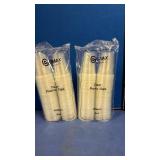 GMAX 5oz Clear Plastic Cups - 2 x 100 Count Bulk Pack 200 total