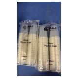 GMAX 5oz Clear Plastic Cups - 2 x 100 Count Bulk Pack 200 total