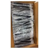 Pactiv Evergreen Black Plastic Knives - Bulk Case