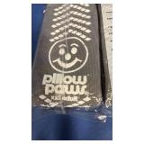 3 pair Pillow Paws Terries Double-Imprinted Hospital Socks