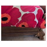 Davis International Bedroom Suite Victorian Carved Wood Queen Bed Frame, Nightstand, Tall dresser, Dressing Console with attached mirror
