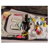 Childrens sandbox with cover