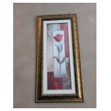 Elegant Tulip Triptych Wall Art Set