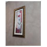 Elegant Tulip Triptych Wall Art Set