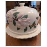 Vintage Floral Porcelain Cake Dome