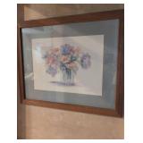Pastel Floral Watercolor by Patricia Mann