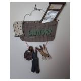Vintage Style Laundry Room Wall Decoration