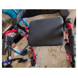 Modern Medline Medical Walker with Padded Seat