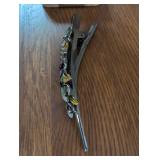 Vintage Floral Hair Clip
