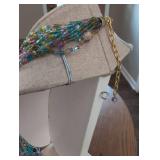 Joan Rivers Multi-Strand Pastel Glass Bead Necklace