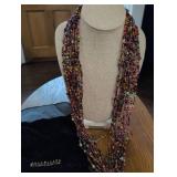 Joan Rivers Multi-Strand Beaded Statement Necklace
