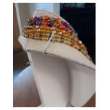 Vintage Multi-Strand Crystal Beaded Necklace