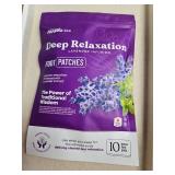 Nuubu Deep Relaxation Lavender Foot Detox Patches - 10 Pack