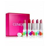clinique 5-pc. kisses lipstick set, sugar pop, cherry pop, party pop, raspberry pop, plum pop