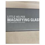 Kikkerland Little Helper Magnifying Glass with Stand