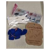 Fair Trade Beaded Butterfly Hair Clip Gift Set