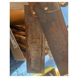 Box of Saw Tools-Miter/Hack/Scroll/Tree Saws- B1