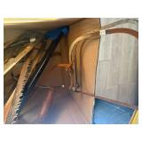 Box of Saw Tools-Miter/Hack/Scroll/Tree Saws- B1