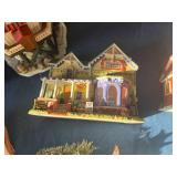 Christmas Village Houses x 8- B1