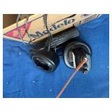 Motorola Hand Held Radios x 2/ Power Strip/ Shredder/ Extension Cord- B1