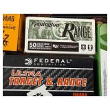 Ammunition 9mm x 6 boxes/ 380 x 1 Partial box of 47 rounds/ Multiple Brands- B1