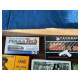 Ammunition 9mm x 6 boxes/ 380 x 1 Partial box of 47 rounds/ Multiple Brands- B1