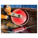 Wood Handled Hammers & Hand Saws Flat- B1