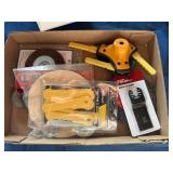 Stihl Weed eater Head and Plastic Pivot Trim Blades/ Grinder Wheel & Buffer Flat- B1