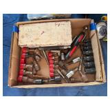 Hole Saw/ Miscellaneous Star Bits/ Tire Repair Kit/ Sockets- B1