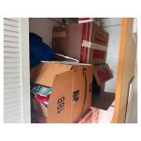 Closet Full of Miscellaneous Christmas Decorations- B1