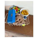 Golf Balls/ Rubber Balls/ Ball Gloves- B1