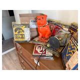 University Two Sided Banners/ KU Lamp/ Indy Bull Dog- B1
