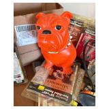 University Two Sided Banners/ KU Lamp/ Indy Bull Dog- B1