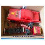 Miscellaneous Metal & Plastic Toys/ Texaco Bank Tractor- B1