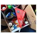 3 Boxes of Miscellaneous- Tupperware/ Kitchenware/ Utility Drawer Misc.- B1
