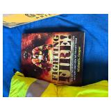 Firefighter Jacket/ Fighting Fire Book/ Coozies/ Hats- B1